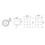 Oprawa LED  PHJ-UG75 3 / 6 Watt IP68  stal nierdz.